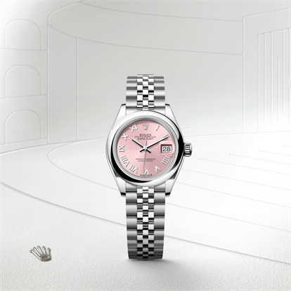 Lady-Datejust, Oyster, 28 mm, Oystersteel watch