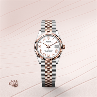Datejust 31, Oyster, 31 mm, Oystersteel and Everose gold watch