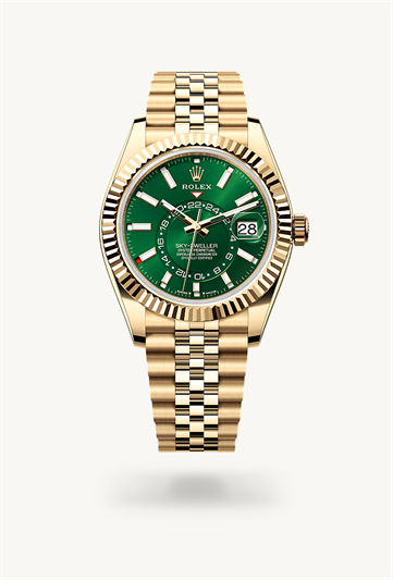 Rolex Sky-Dweller Oyster, 42 mm, yellow gold