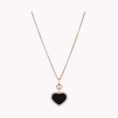 Chopard Happy Hearts Pendant 0.05ct in 18ct Rose Gold