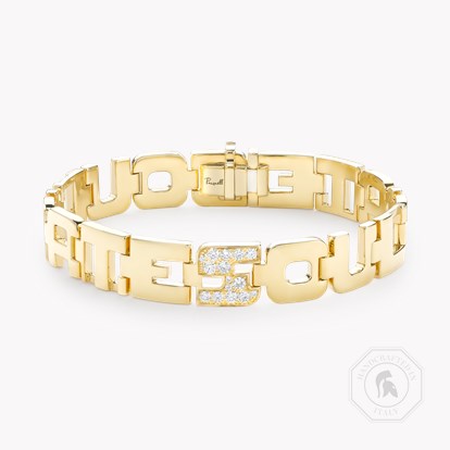 Loveletters "SOULMATE" Bracelet 0.66ct in 18ct Yellow Gold