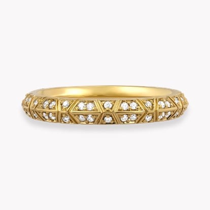 Origins Large Diamond Set Ring