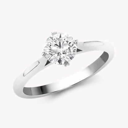Windsor 0.90ct Diamond Solitaire Ring in Platinum