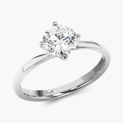 Union 1.00ct Diamond Solitaire Ring in Platinum