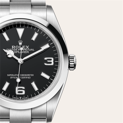 Explorer 36, Oyster, 36 mm, Oystersteel watch