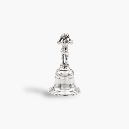 Victorian Silver Handbell