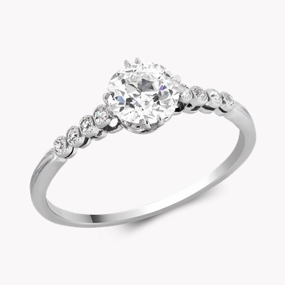 Old Cut 0.68ct Diamond Ring
