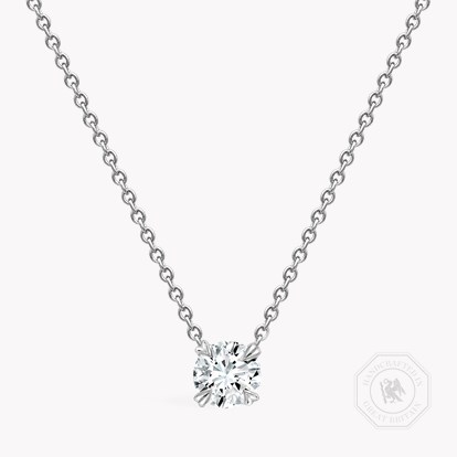 Windsor 0.50ct Diamond Pendant in 18ct White Gold