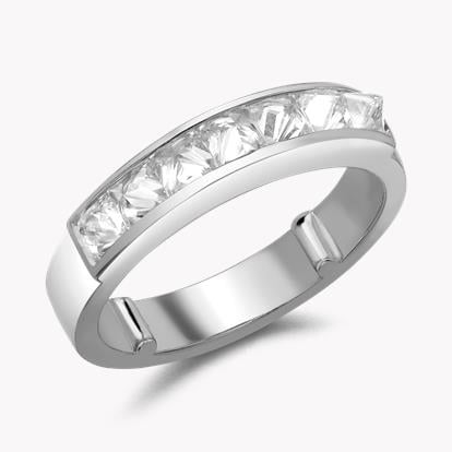 RockChic Domed Diamond Ring 1.21ct in White Gold