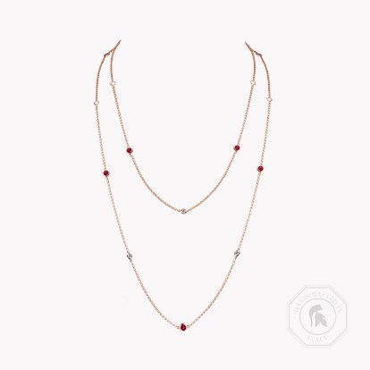 Sundance Ruby and Diamond Necklace