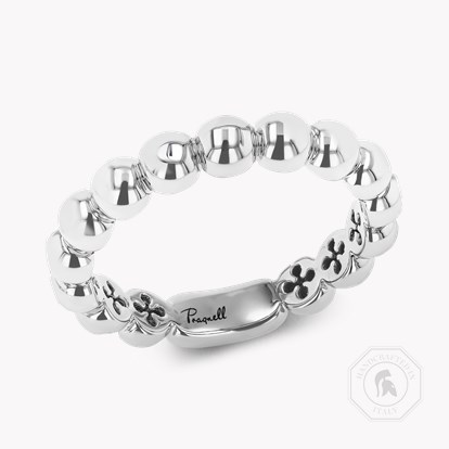 Bohemia White Gold Ring - 3.7mm Width in 18ct White Gold