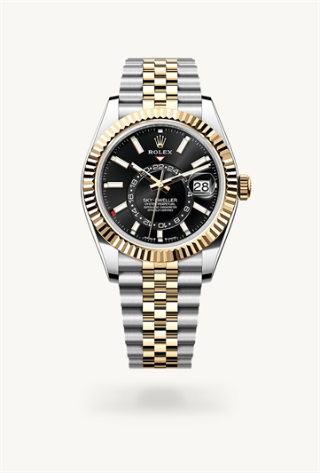 Rolex Sky-Dweller Oyster, 42 mm, Oystersteel and yellow gold