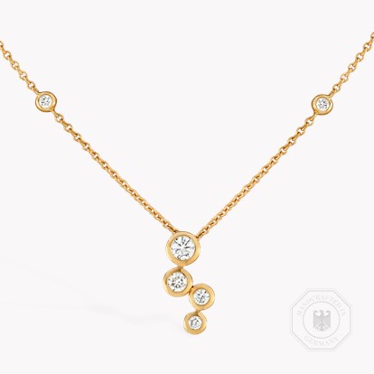 Bubbles Diamond Drop Pendant
