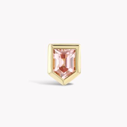 Lady Garden Pink Tourmaline Earring in 18ct Yellow Gold