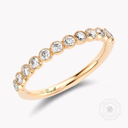 Diamond Dot 0.48ct Half Eternity Ring