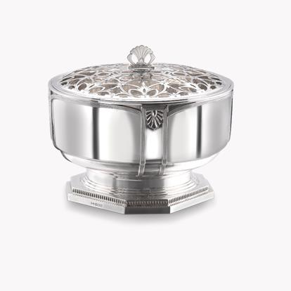 Silver George VI Rose Bowl 1948