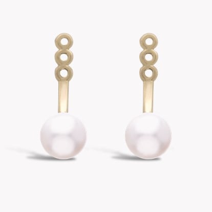 Celia Akoya Pearl Set in 18ct Yellow Gold