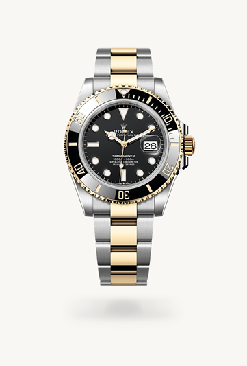 Rolex Submariner Date Oyster, 41 mm, Oystersteel and yellow gold
