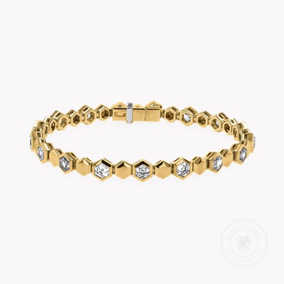 Honeycomb 5.53ct Diamond Bracelet
