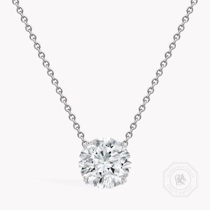 Windsor 3.02ct Diamond Pendant in 18ct White Gold