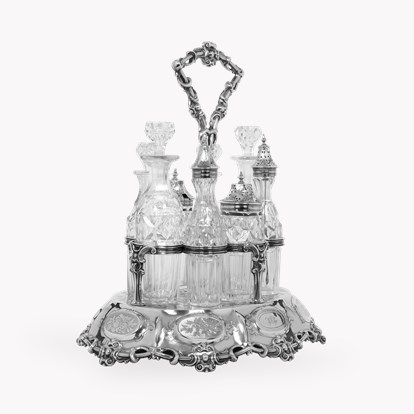 Silver Victorian Cruet