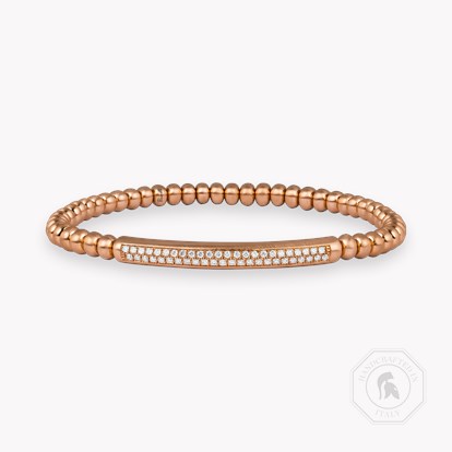 Bohemia 0.53ct Large Brushed Expandable Diamond Bangle