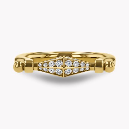 Cleopatra 0.39ct Diamond Swivel Ring