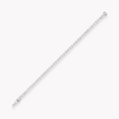 Brilliant Cut Diamond Line Bracelet