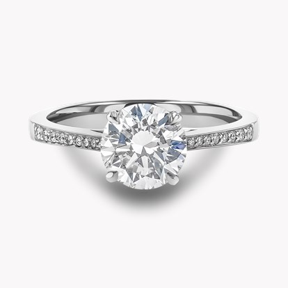 Classic 1.53ct Brilliant Cut Diamond Ring