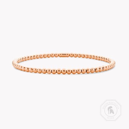 Bohemia Plain Bangle in 18ct Rose Gold