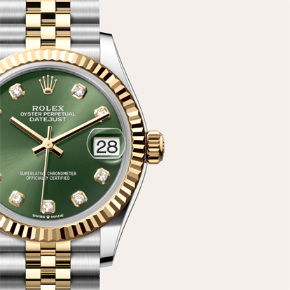 Datejust 31, Oyster, 31 mm, Oystersteel and yellow gold watch