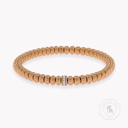 Bohemia 0.14ct Large Brushed Expandable Diamond Bangle