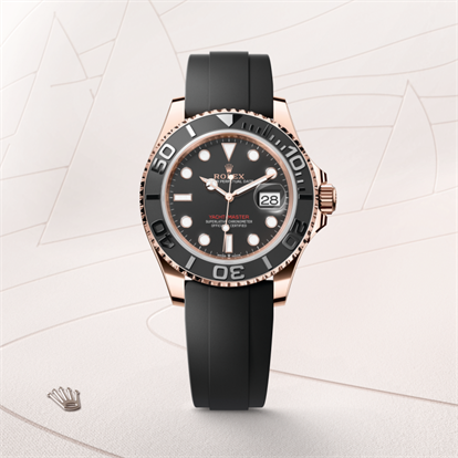 Yacht-Master 40, Oyster, 40 mm, Everose gold watch