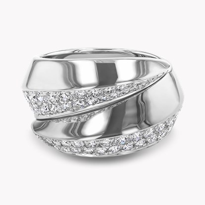 Cartier Contemporary 1.35ct Diamond Bombé Ring