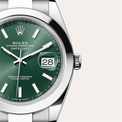 Datejust 41, Oyster, 41 mm, Oystersteel watch