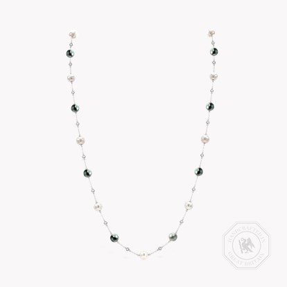 Akoya and Tahitian Pearl Necklace