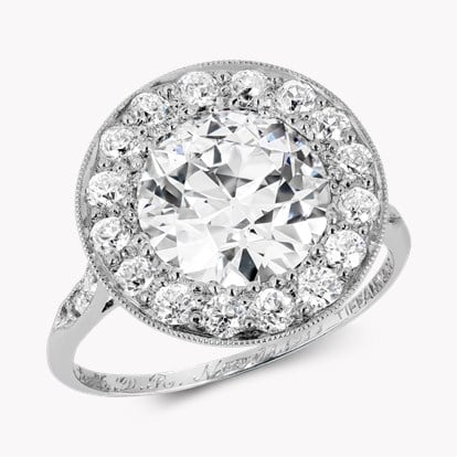 Art Deco Tiffany & Co. 2.67ct Diamond Cluster Ring