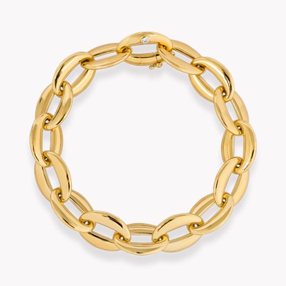 Valkyrie 0.088ct Diamond Oval Chain Link Classic Bracelet