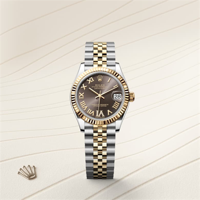 Datejust 31, Oyster, 31 mm, Oystersteel and yellow gold watch