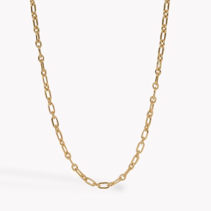 Gold Link Chain Necklace