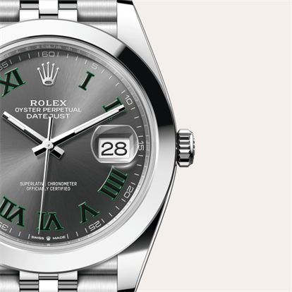 Datejust 41, Oyster, 41 mm, Oystersteel watch