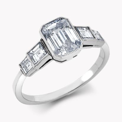 Five Stone Diamond Ring 2.13ct in Platinum
