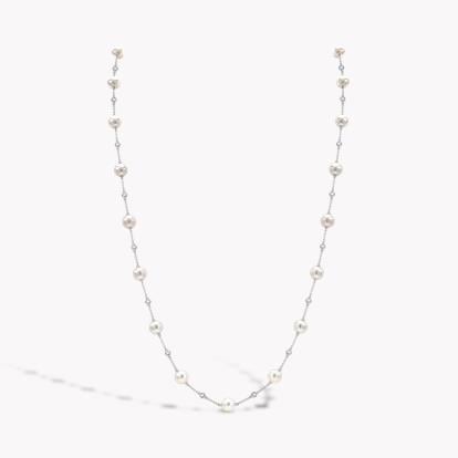 Akoya Pearl Necklace in 18ct Yellow Gold