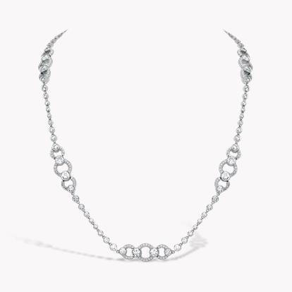 Masterpiece Brilliant Cut Diamond Necklace 7.60ct in Platinum