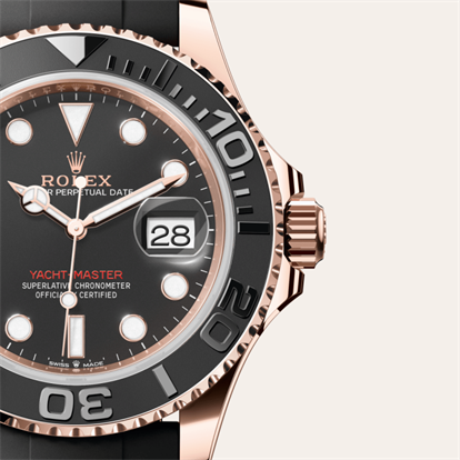 Yacht-Master 40, Oyster, 40 mm, Everose gold watch