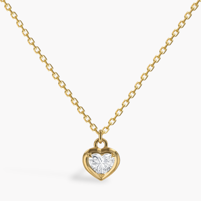 Skimming Stone 0.71ct Diamond Pendant