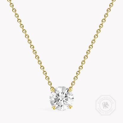 Windsor 1.01ct Diamond Pendant in 18ct Yellow Gold