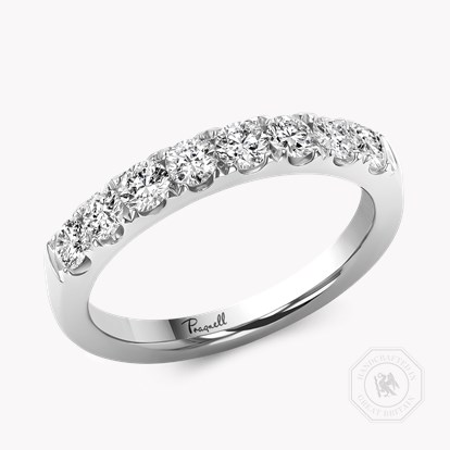 Celestial 0.74ct Diamond Half Eternity Ring