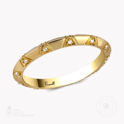 Origins Small Diamond Set Ring