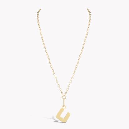 Letter V Pendant Charm